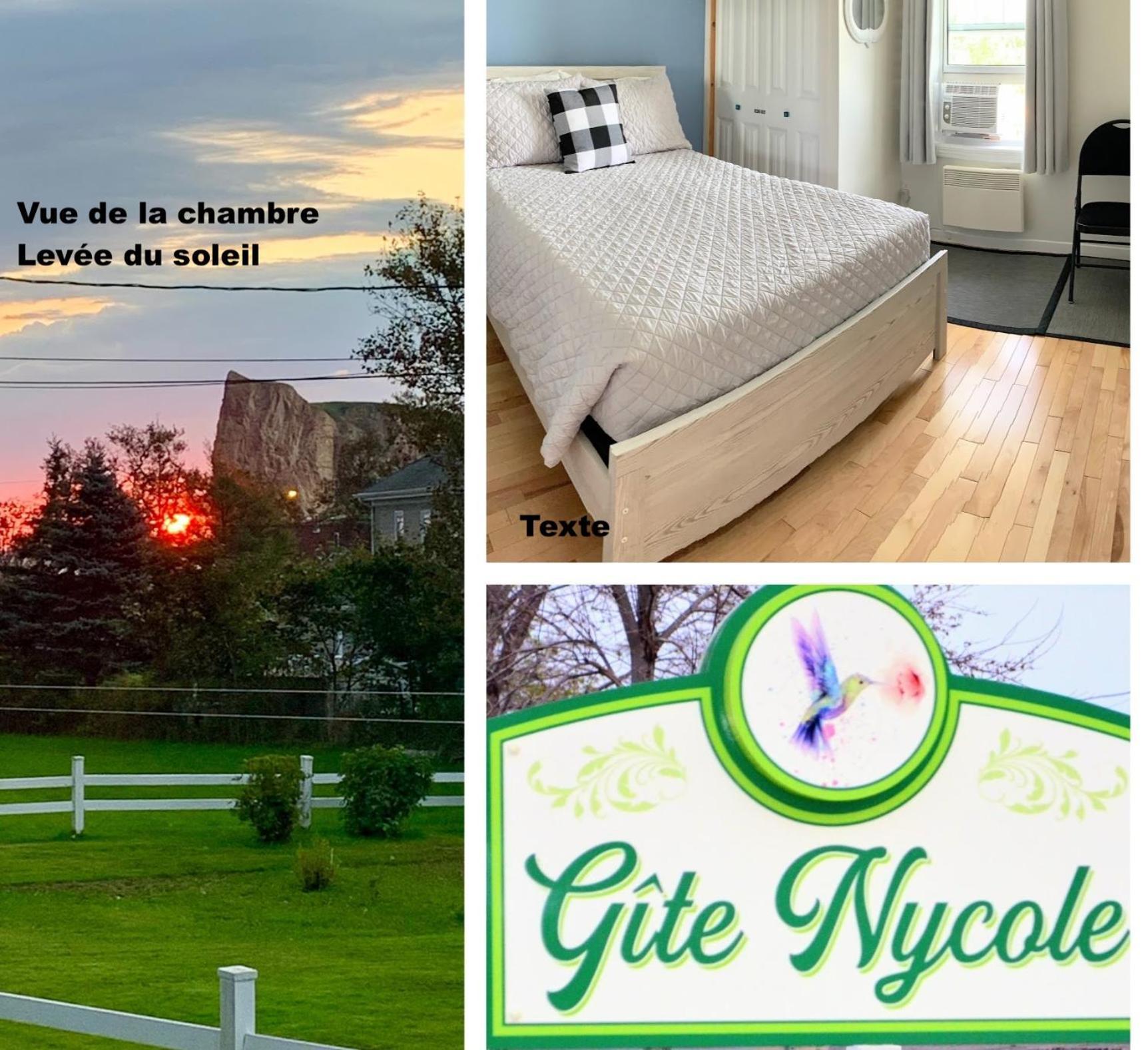 Gite Nycole Percé Zimmer foto
